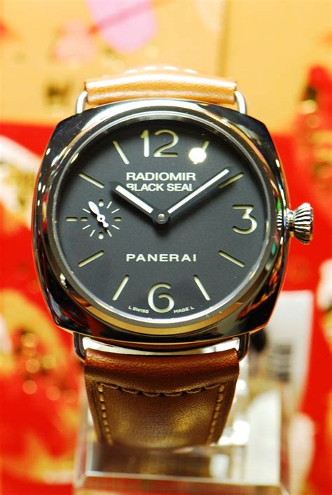 panerai black seal pam 183|panerai radiomir black seal pam.